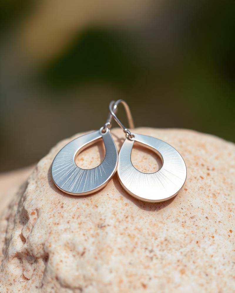 Boucles d'Oreilles Atome